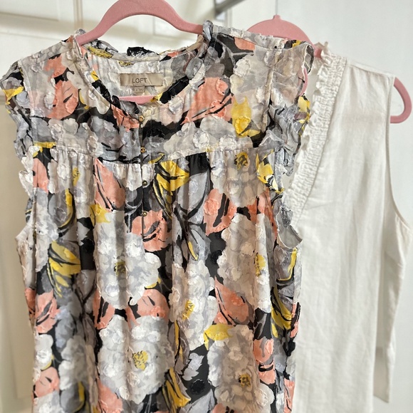 Set of 2 Women’s blouses / Loft @ Ellen Tracy - Picture 1 of 16